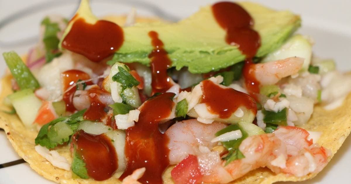 Tostada De Camarón