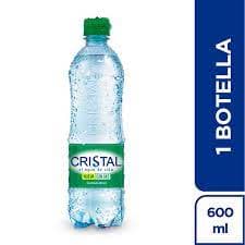 Agua Cristal con Gas 600ml
