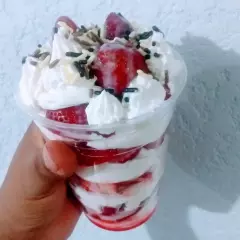 Trifie de Fresas con crema