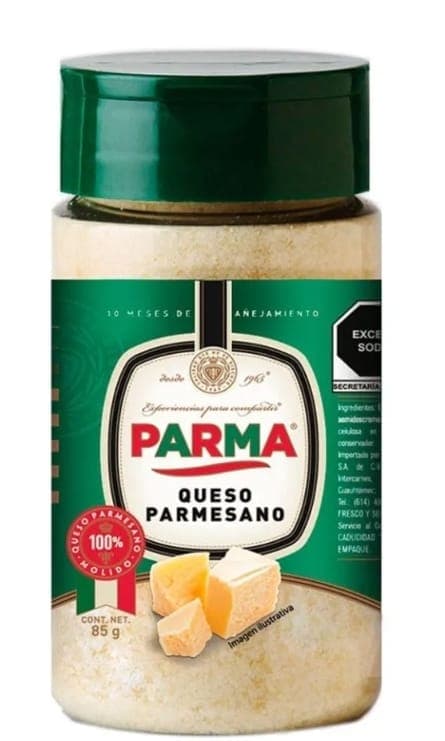 Orden Extra de Queso Parmesano
