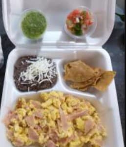 Huevos con Jamón
