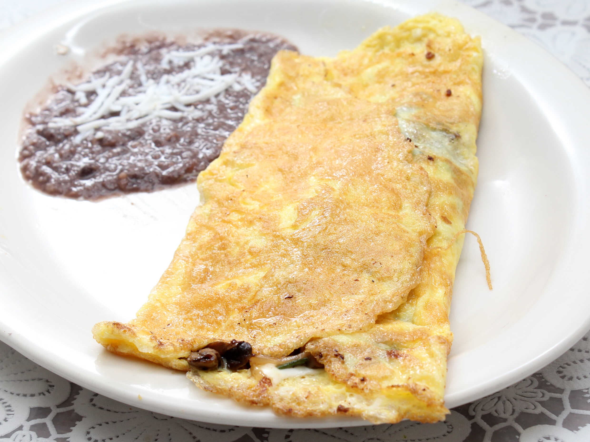 Omelete de Tocino