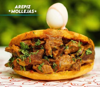 Mini Arepiz Mollejas