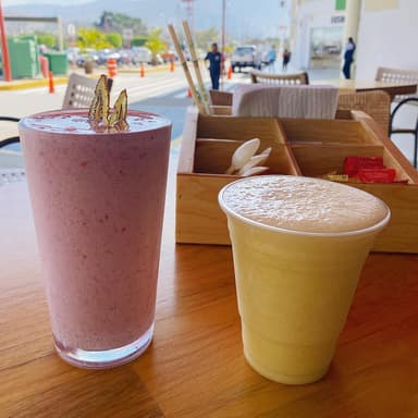 Malteada de Fresa