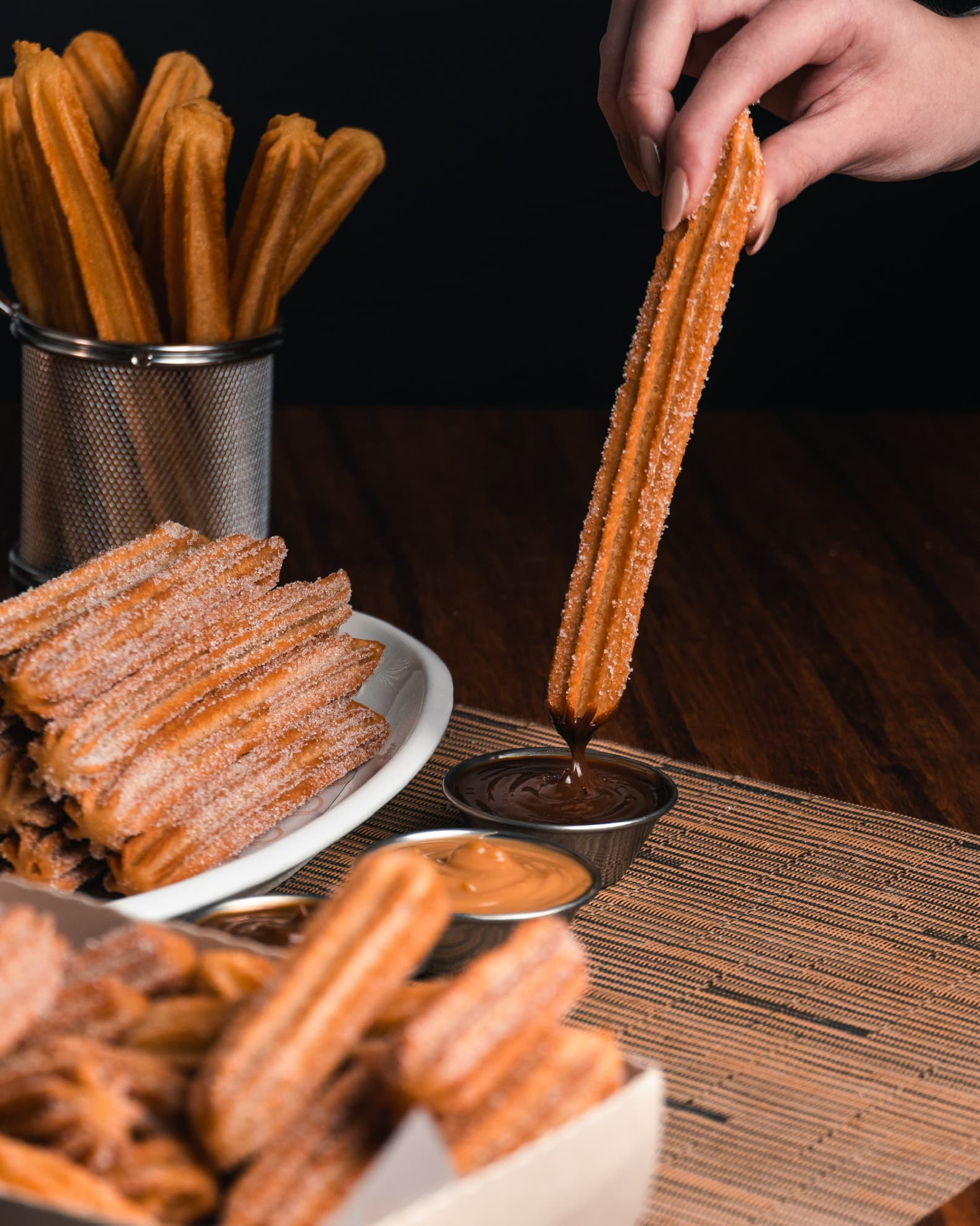 Churros x15 + Dips Para Dos