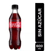 Coca Cola Zero 600 m.l.