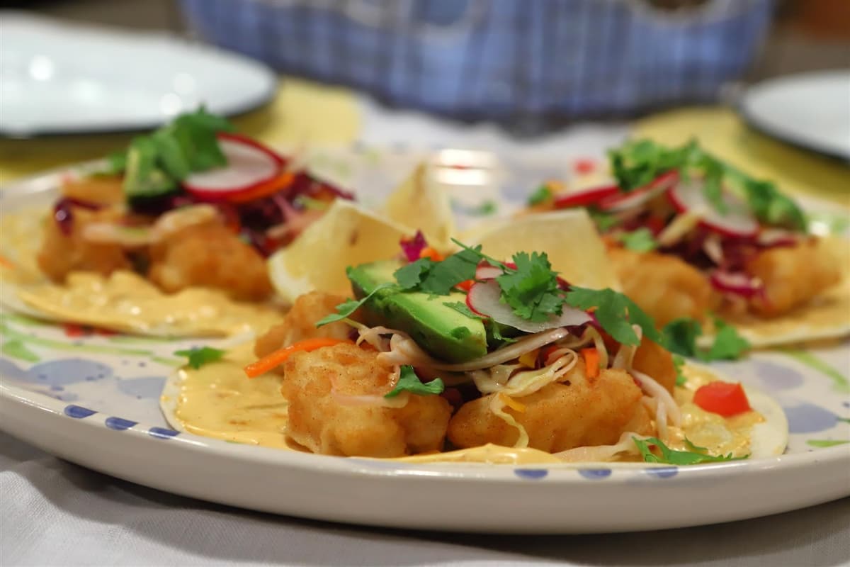 Taco de Chicharrón de Pescado