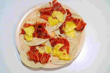 TACO AL PASTOR CON T. DE HARINA