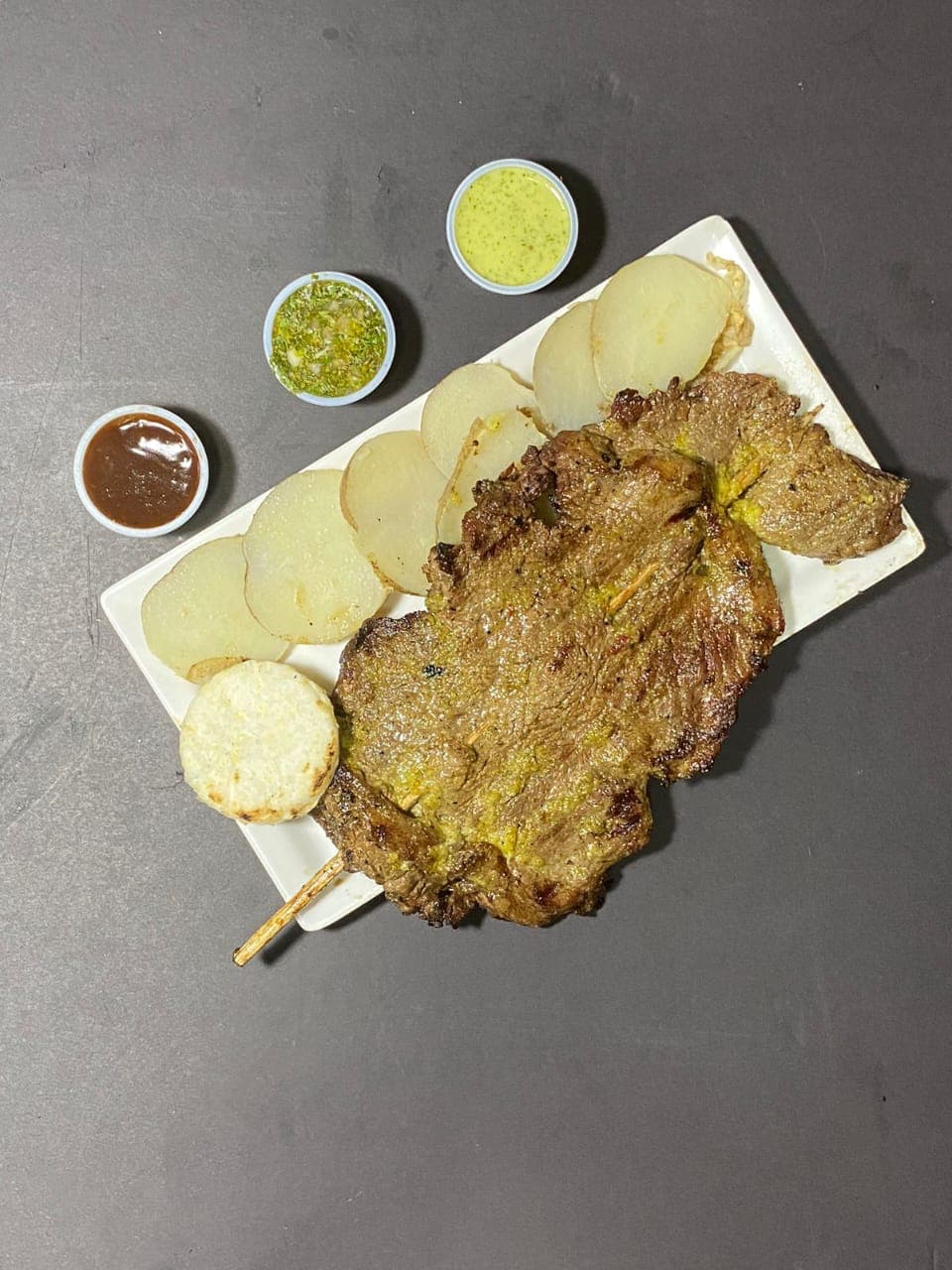 Combo personal más gaseosa más mazorca!