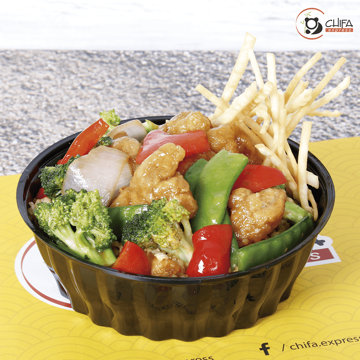 Combinado de Pollo con Verduras