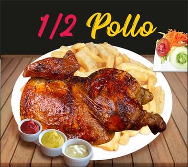 1/2 Pollo a la Brasa