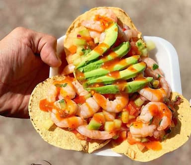 Orden Ceviche Camarón Tropical