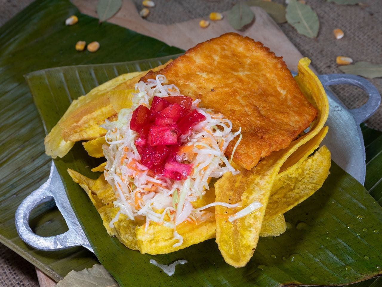 Tajadas con Queso