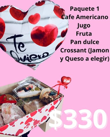 Paquete 1 Desayuno Sorpresa