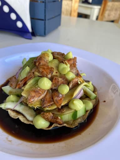 Tostada de Camaron Seco