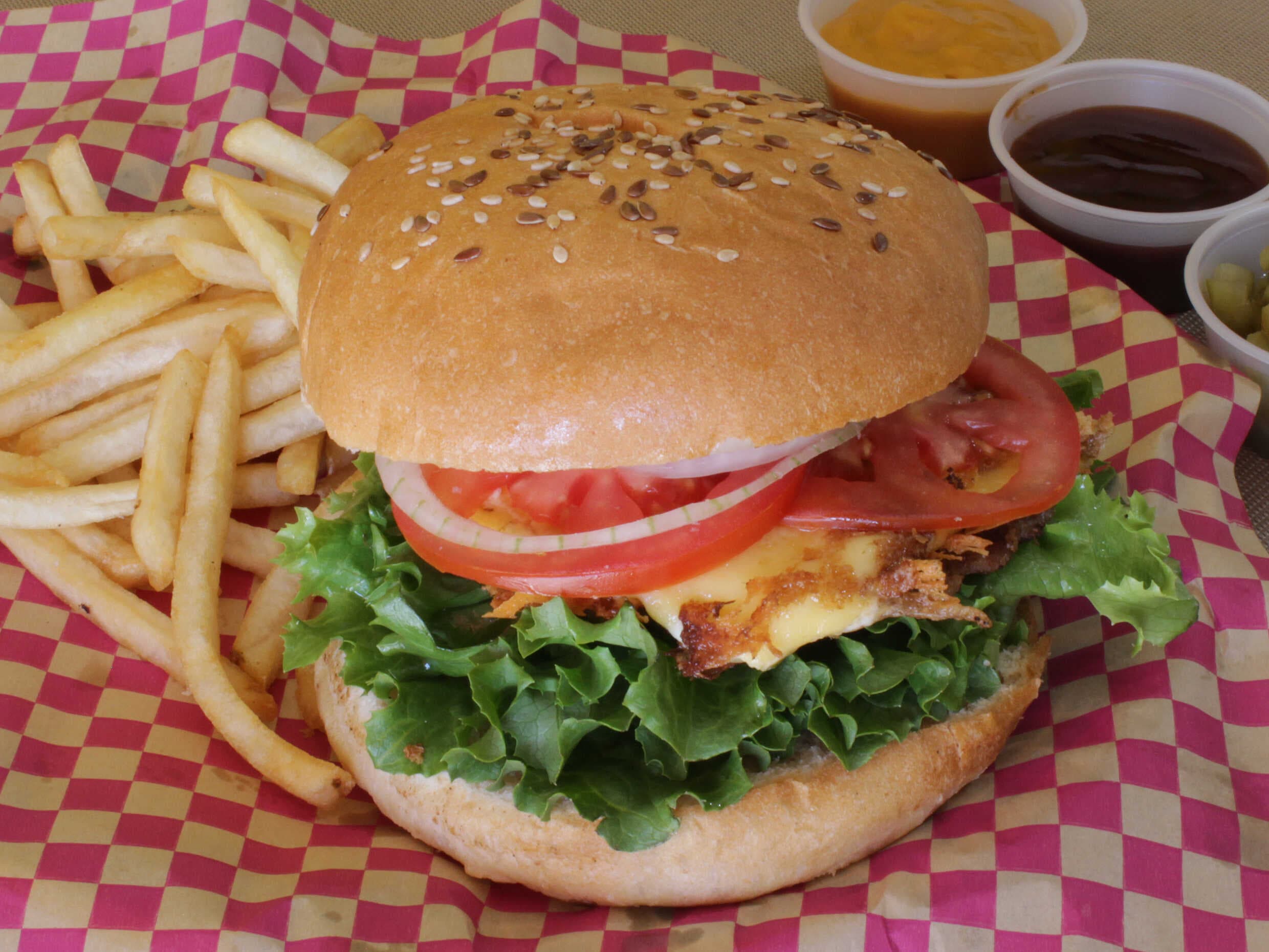 Hamburguesa 3 Quesos