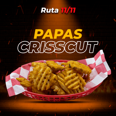 Papas Crisscut