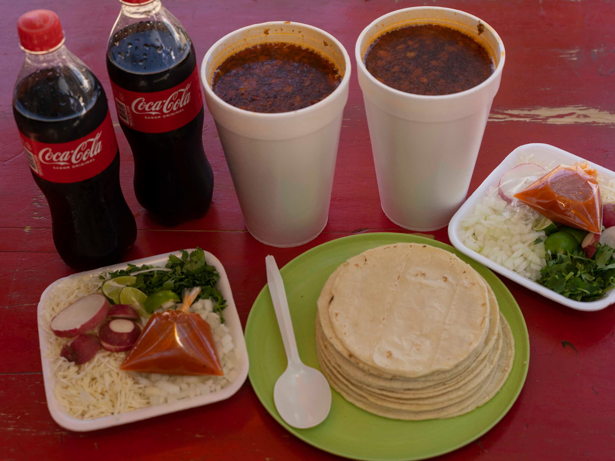 2 Litros de barabacoa + 1 Litro de vichi