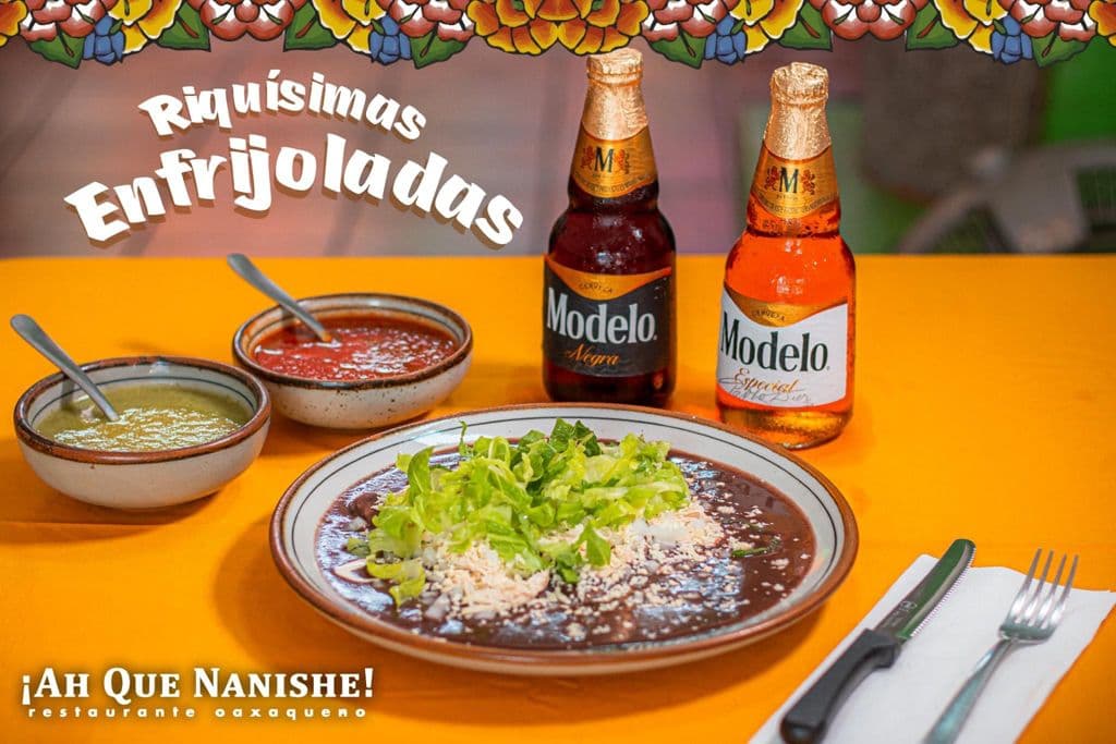 Enfrijoladas