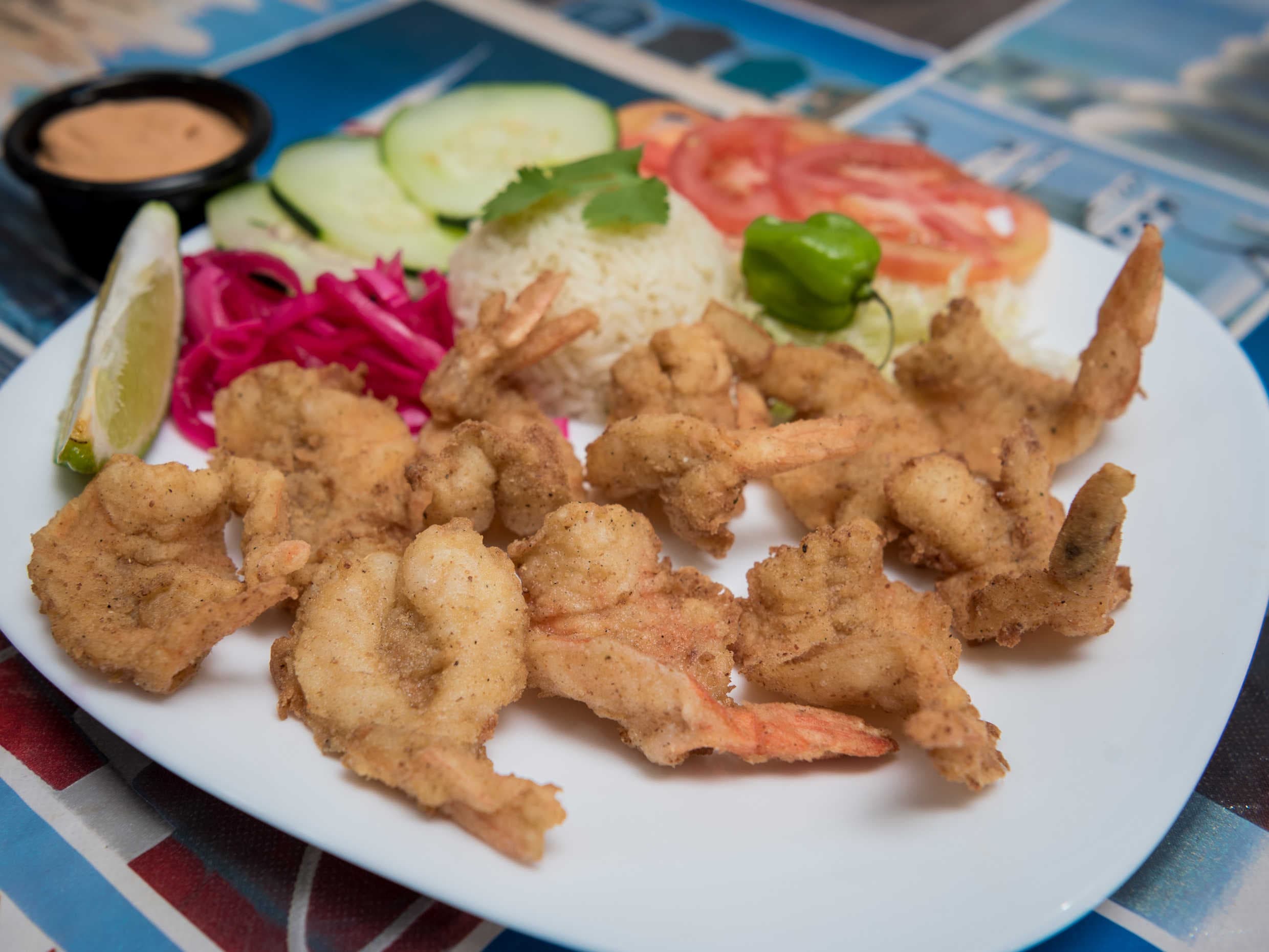 Camarones Empanizados