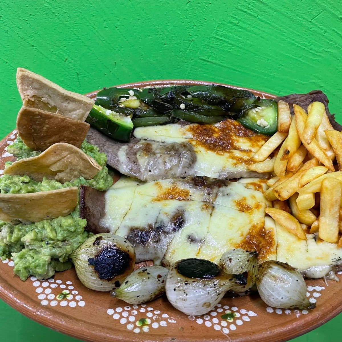 Carne Asada con Queso
