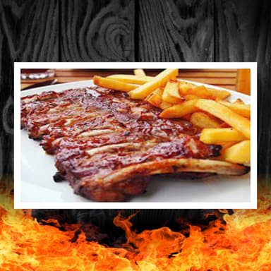 COSTILLAS BBQ 800 Grm
