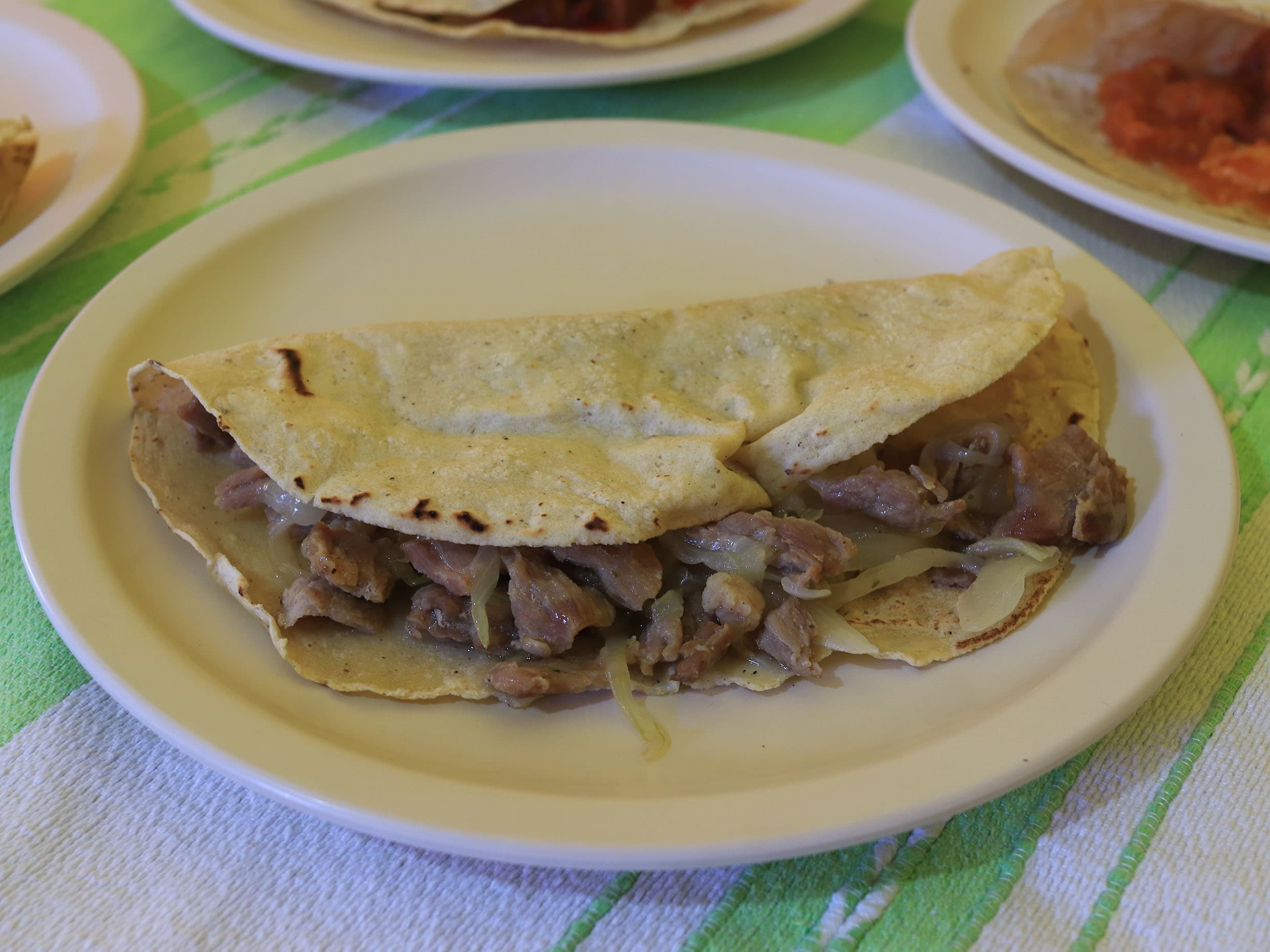 Quesadilla de Nopal con Tasajo