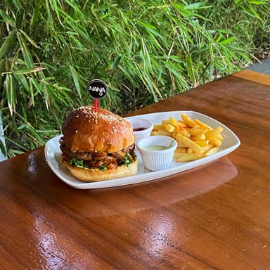 Hamburguesa de Res