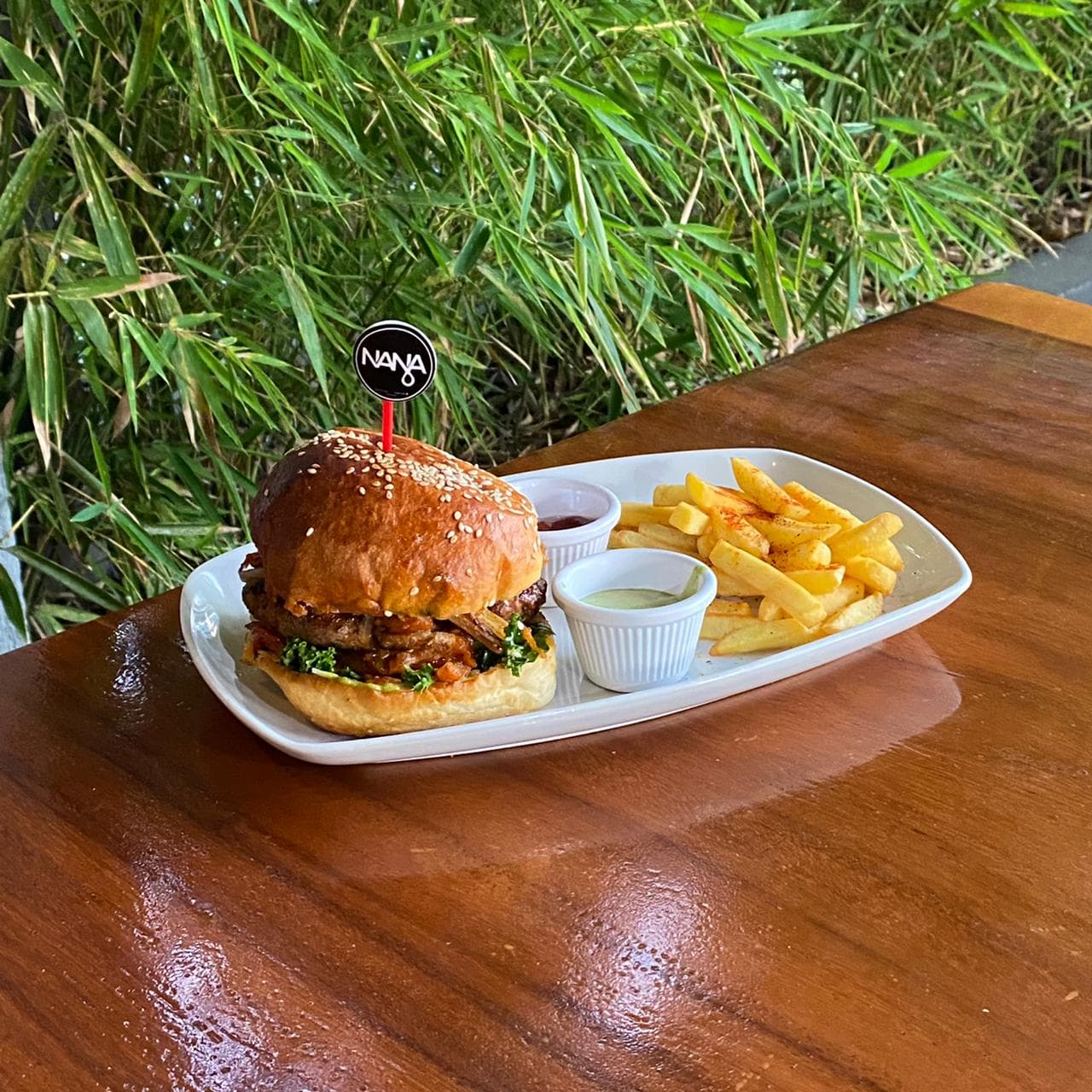 Hamburguesa de Res