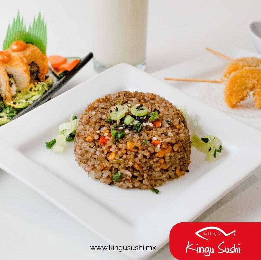 Arroz Yakimeshi con Verduras