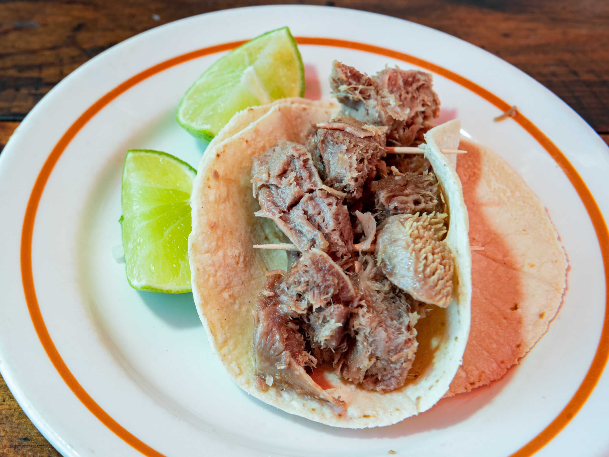 Taco de Lengua
