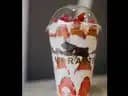 Fresas con crema 12 Onzas