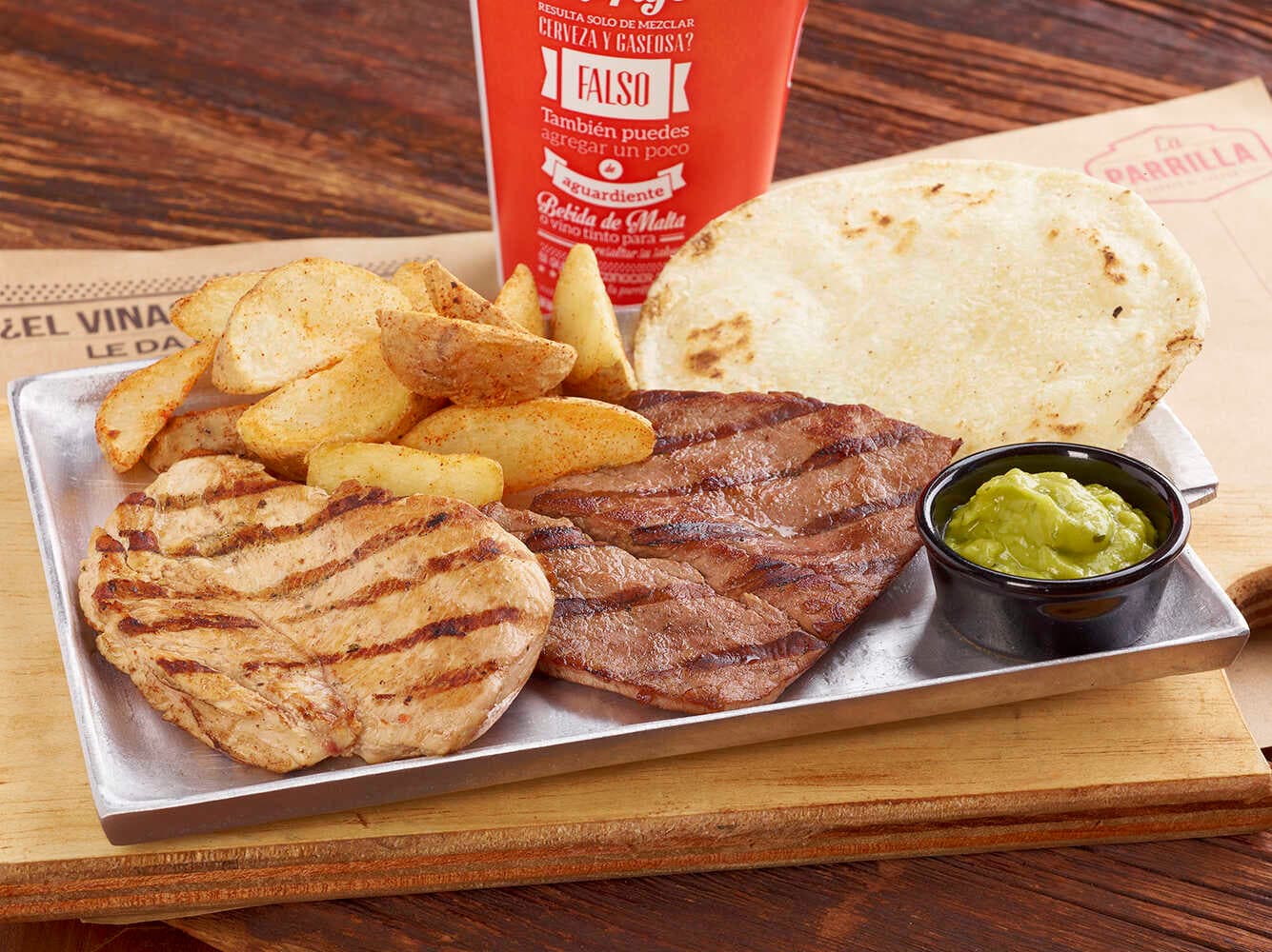 Mixto de Res y Pollo
