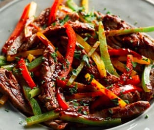 Fajitas de Arrachera (Para 2 Personas)