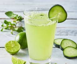 Agua Fresca De Pepino Limón