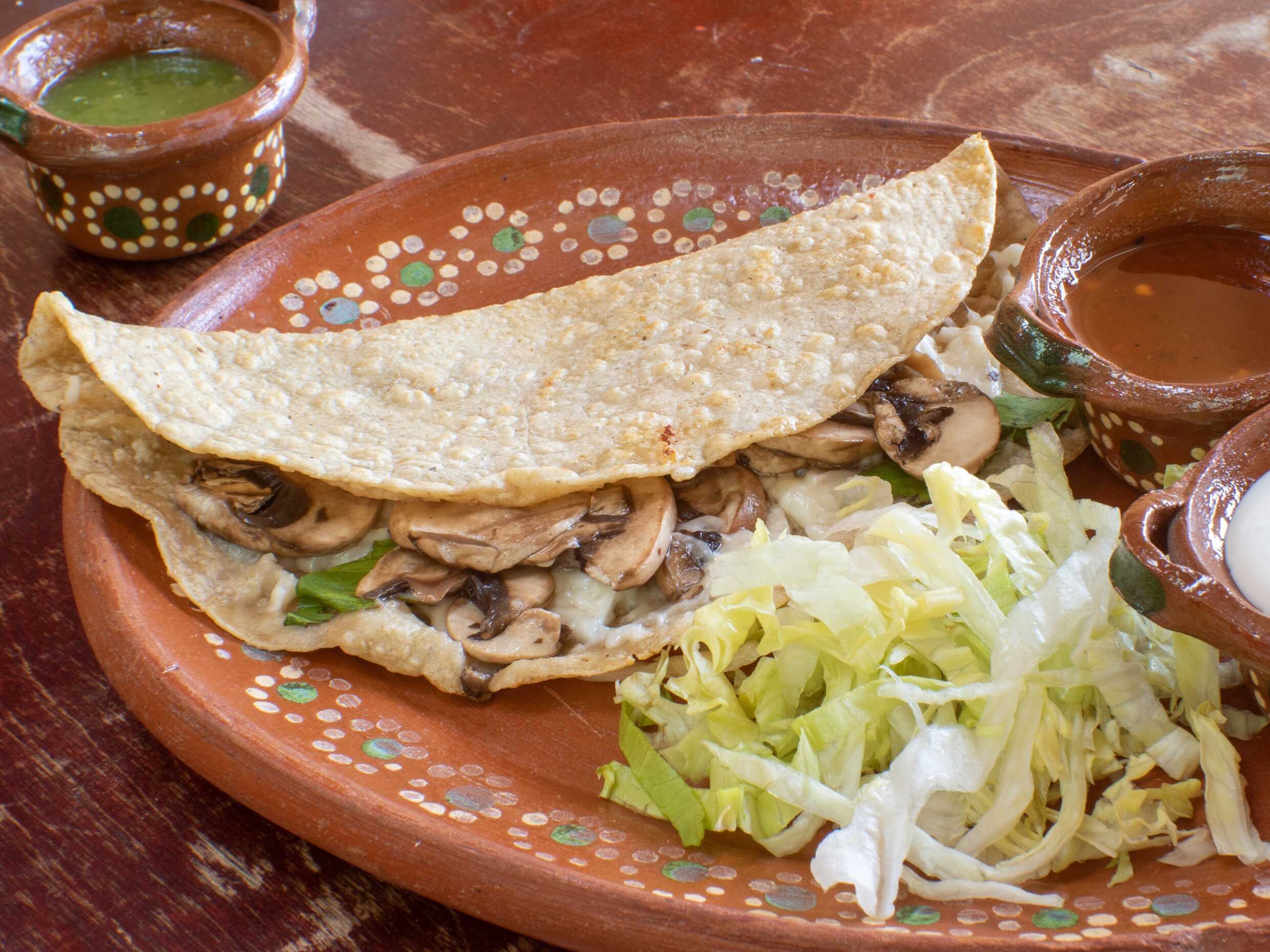 Quesadilla de Champiñones