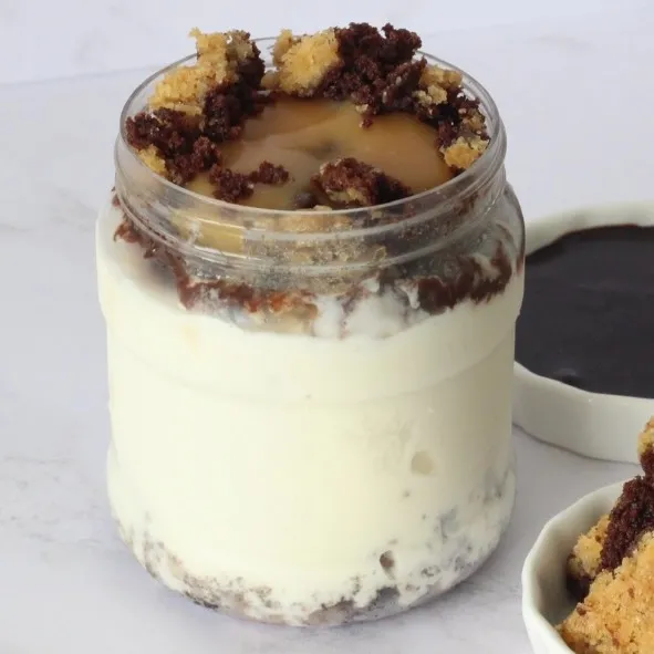 Gelato Jar Brookie Brownie