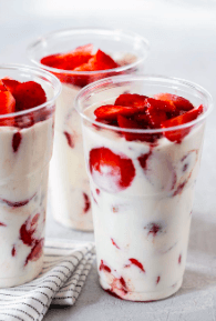 Fresas con Crema, JUMBO (33 Oz)