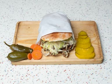 Torta de Carne Asada