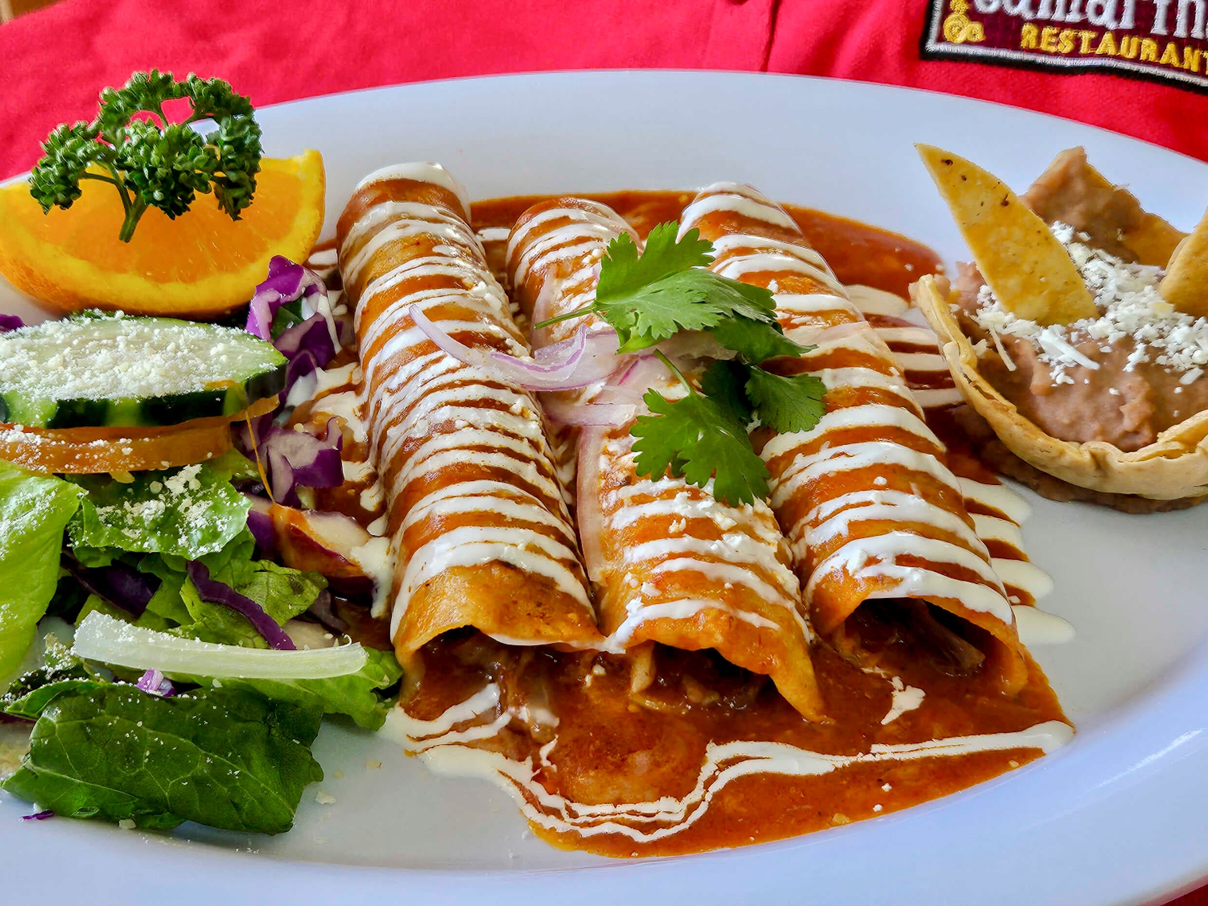 Enchiladas de Queso
