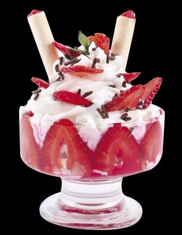 Fresas con Crema