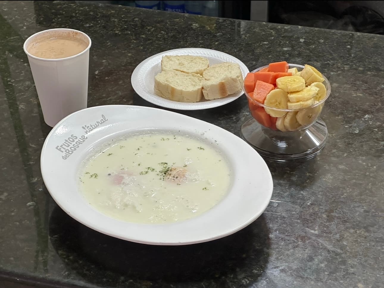 Desayuno con Changua