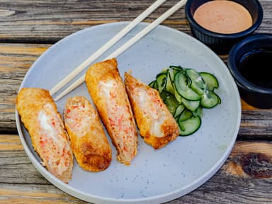 Egg Roll de Surimi