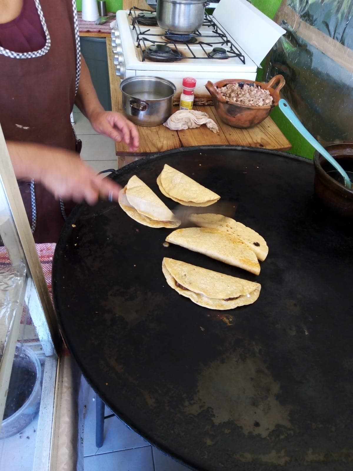 Quesadilla con Guiso