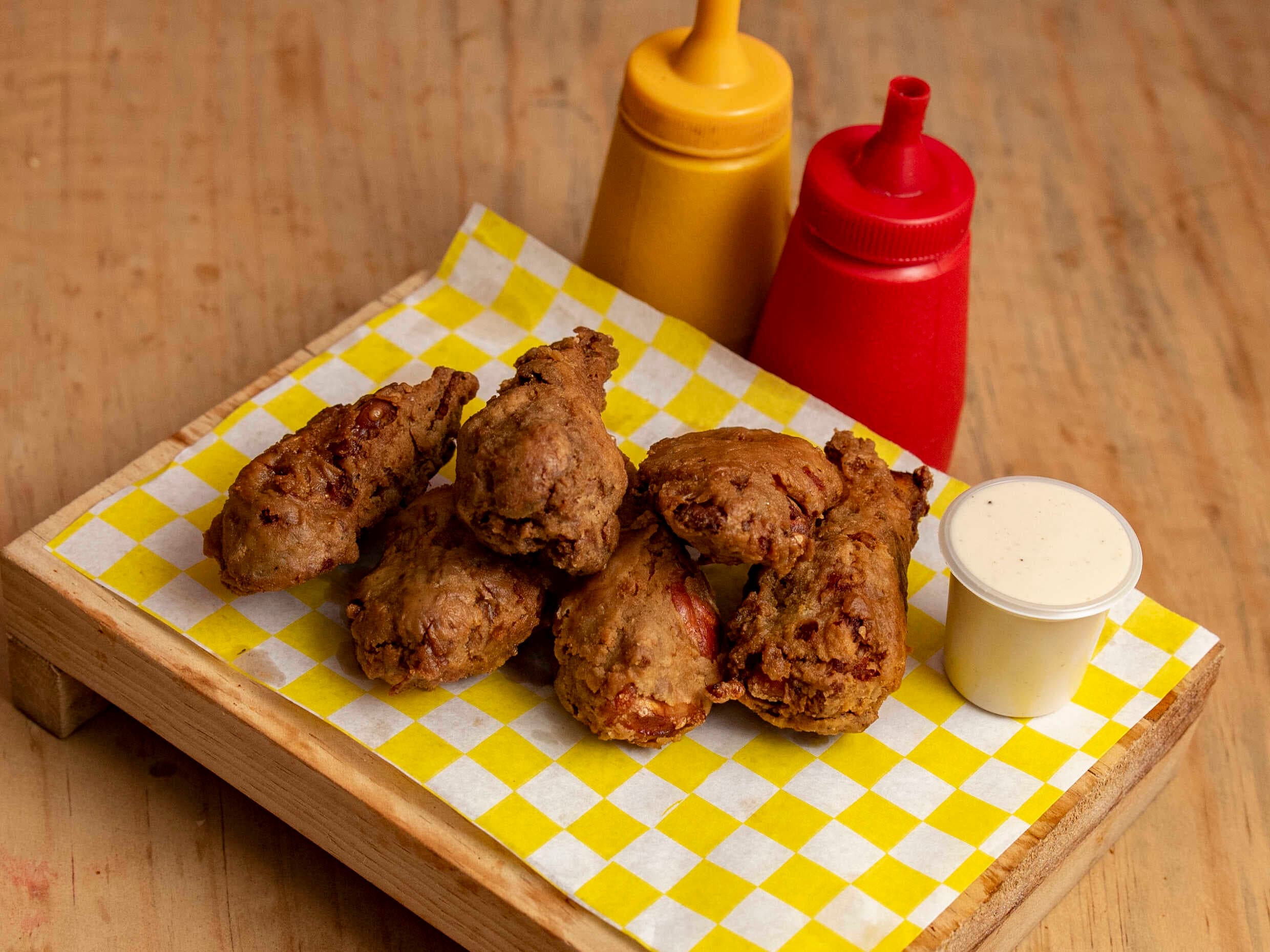 alitas de pollo 6 orden