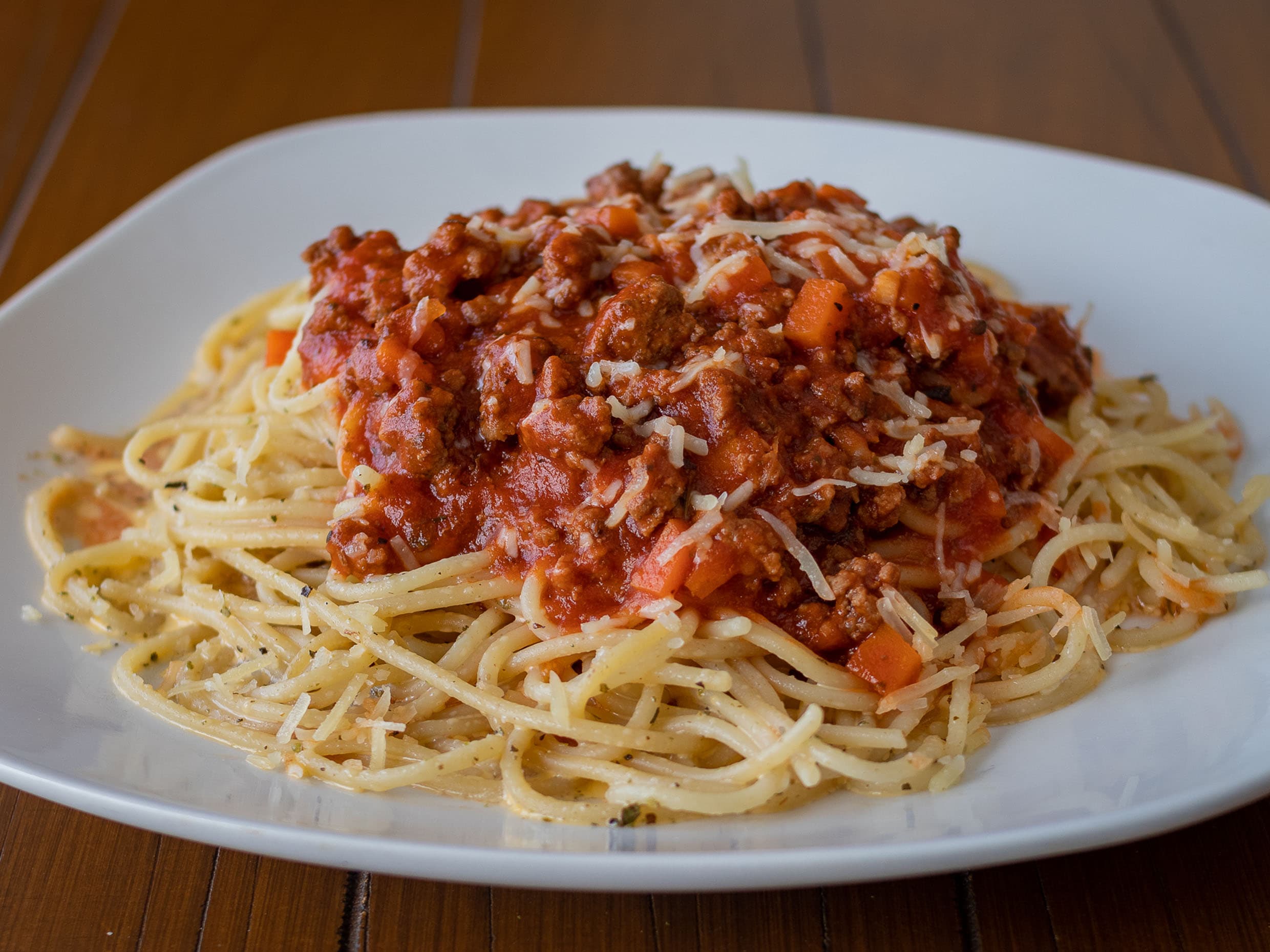 Spaguetti a la Bolognesa