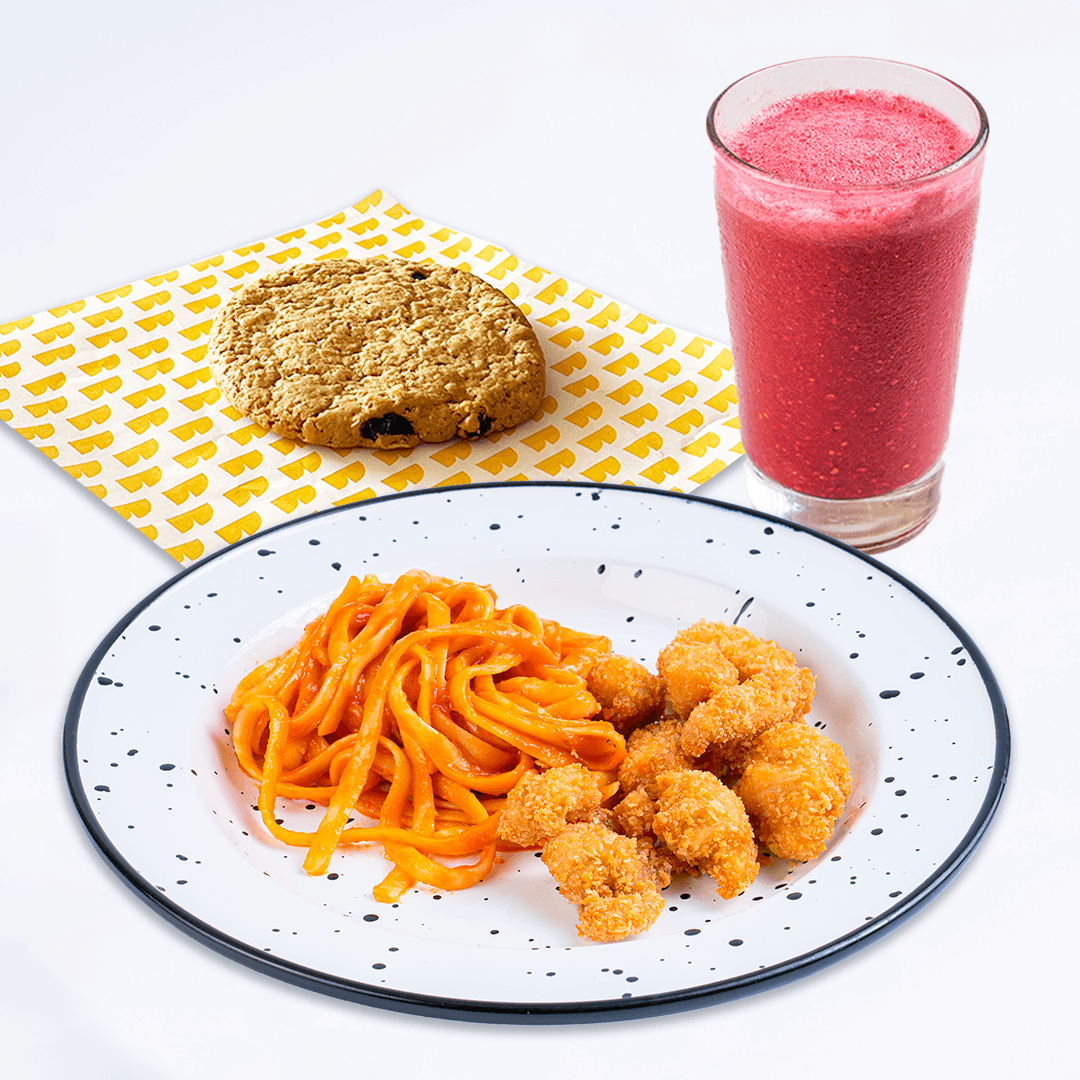 Menú Infantil Trocitos con Galleta