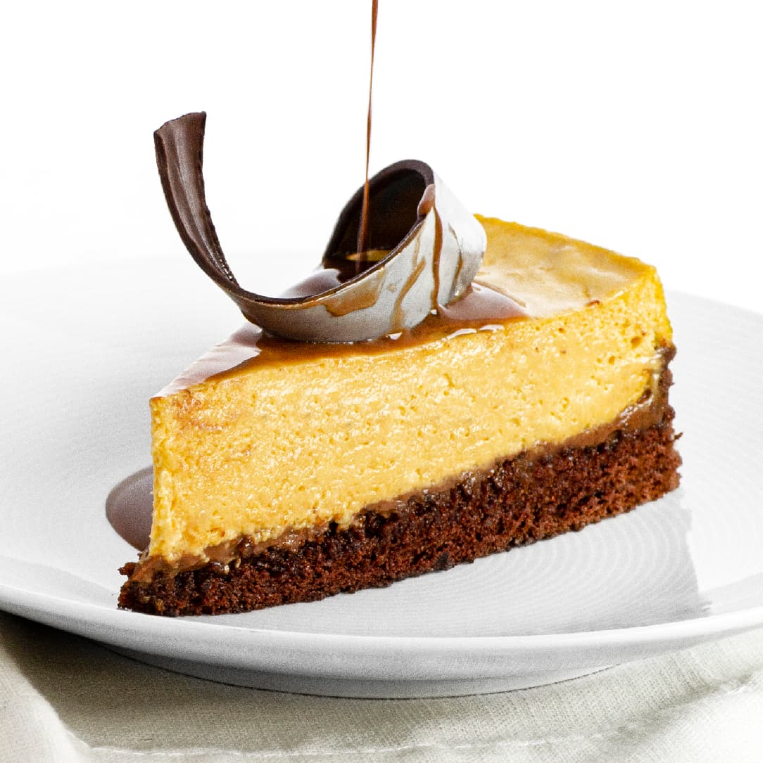 Porción Torta de Chocolate con Lúcuma 13 cm
