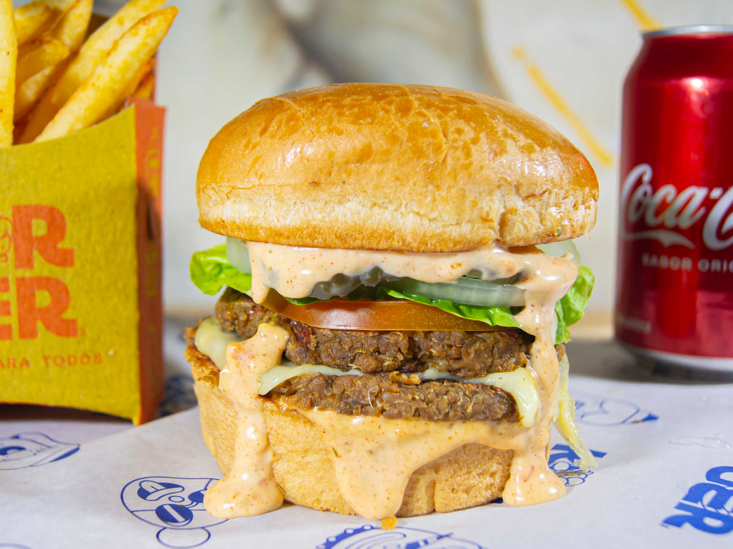 Combo Hamburguesa Garden