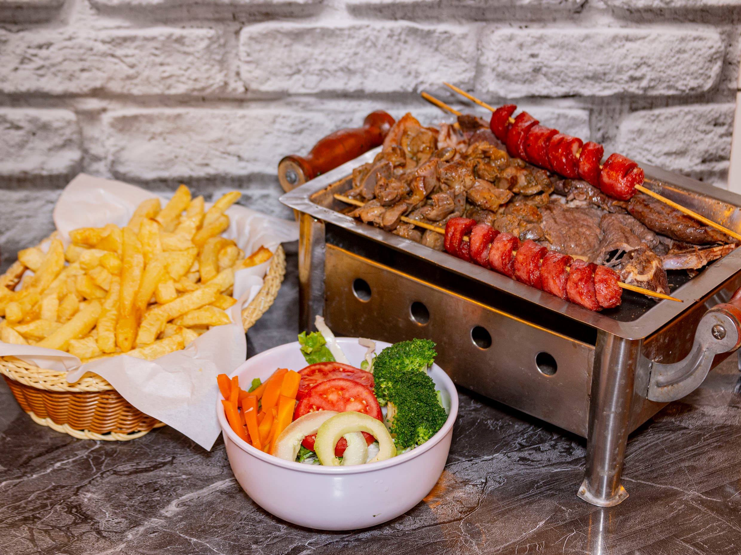 Parrilla para 2